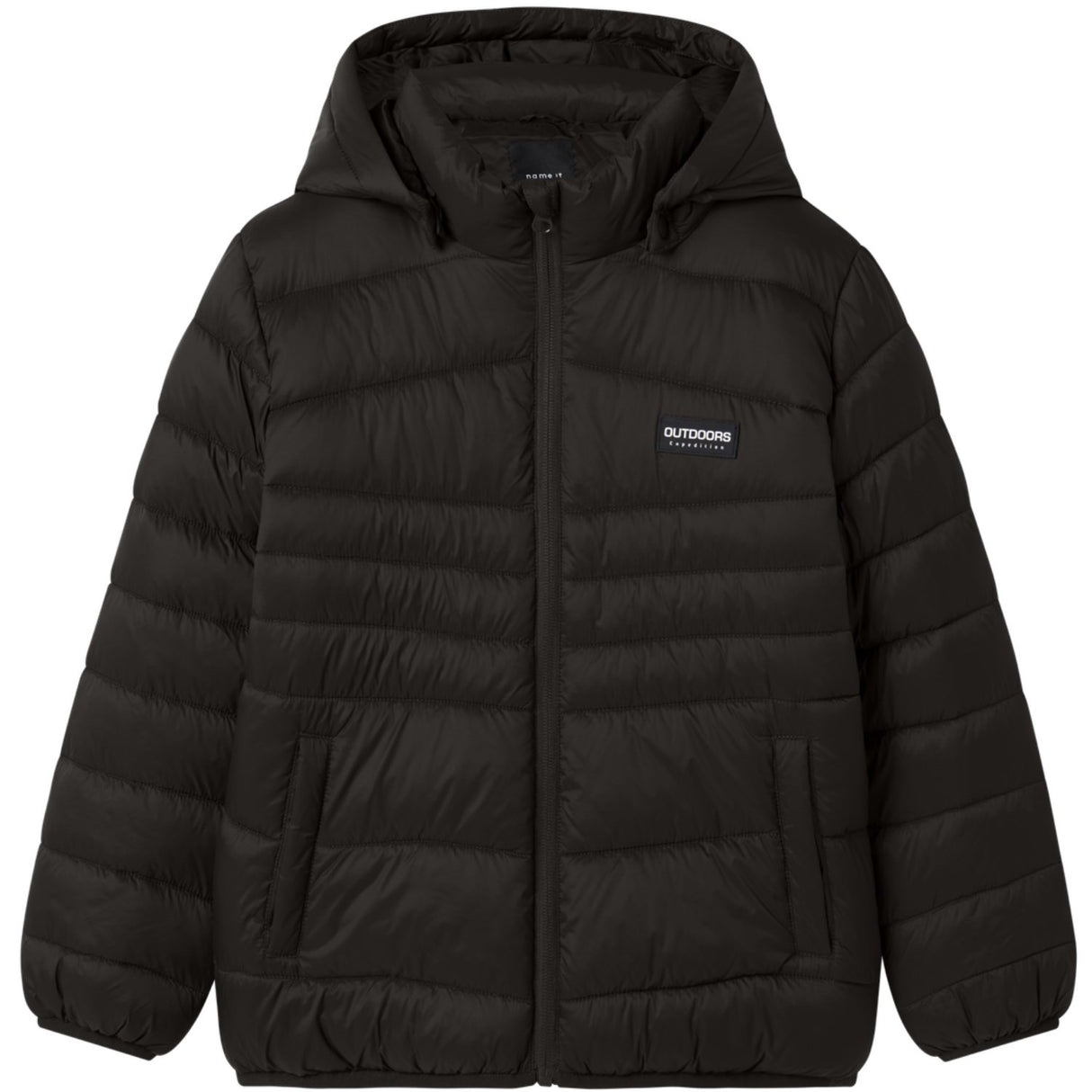 Name It Black Nkmmarble Jakke Pb Noos