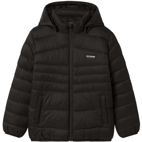 Name It Black Nkmmarble Jakke Pb Noos