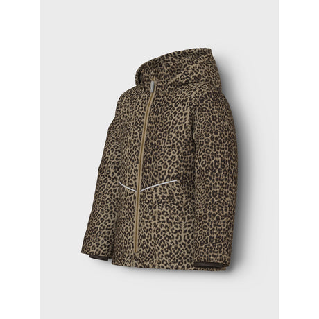 Name It Travertine 4 Leo Nkfmaxi Pa Jakke Aop Noos