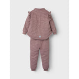 Name It Woodrose Nmfmoon Quilt Sæt Glitter Fo