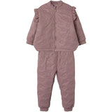 Name It Woodrose Nmfmoon Quilt Sæt Glitter Fo