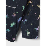 Name It Dark Sapphire Unicorn Nmfmaxi Pa Jakke Foil Aop Noos