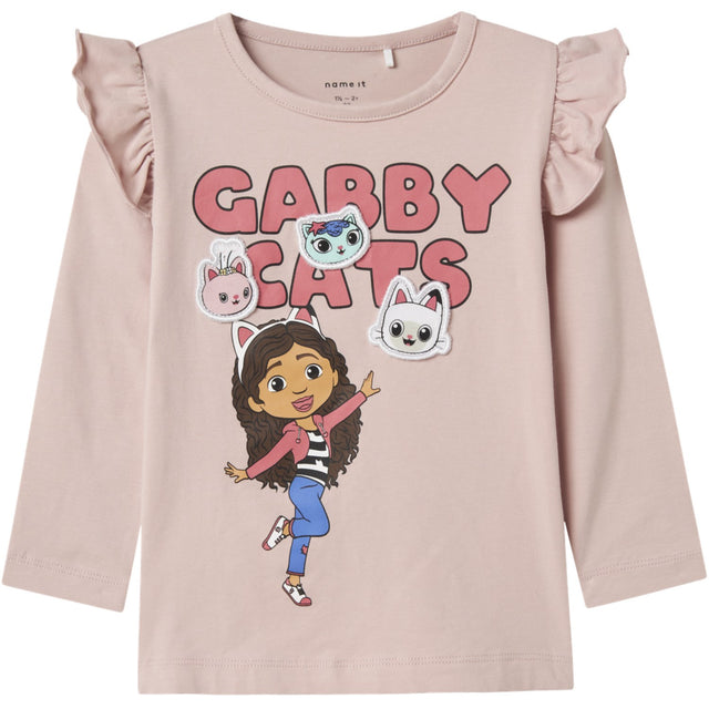 Name It Burnished Lilac Nmfjutte Gabby Ls Top Box Sky