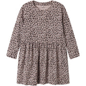 Name It Burnished Lilac Nmfleoana Ls Kjole