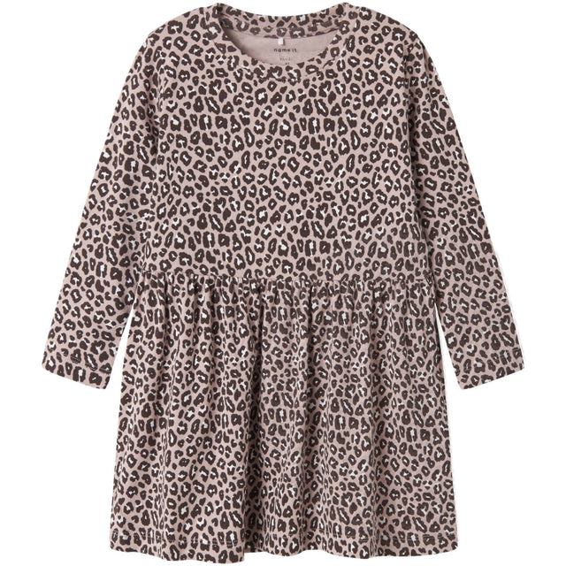 Name It Burnished Lilac Nmfleoana Ls Kjole