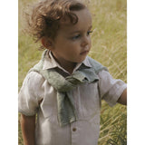 Lil'Atelier Bleached Sand Nmmtarou Ss Loose Skjorte Lil