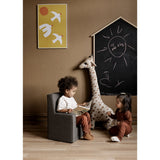 by KlipKlap Stol  Brown With Sand KK Kids Stol