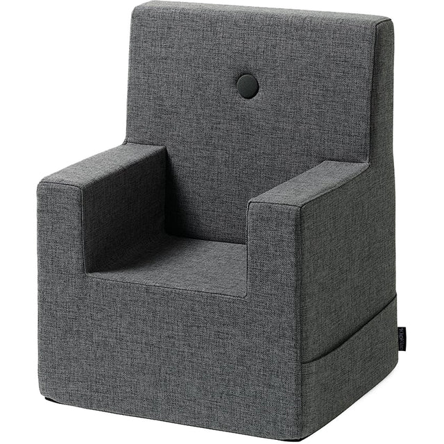 by KlipKlap Stol XL Blue Grey With Grey KK Kids Stol XL