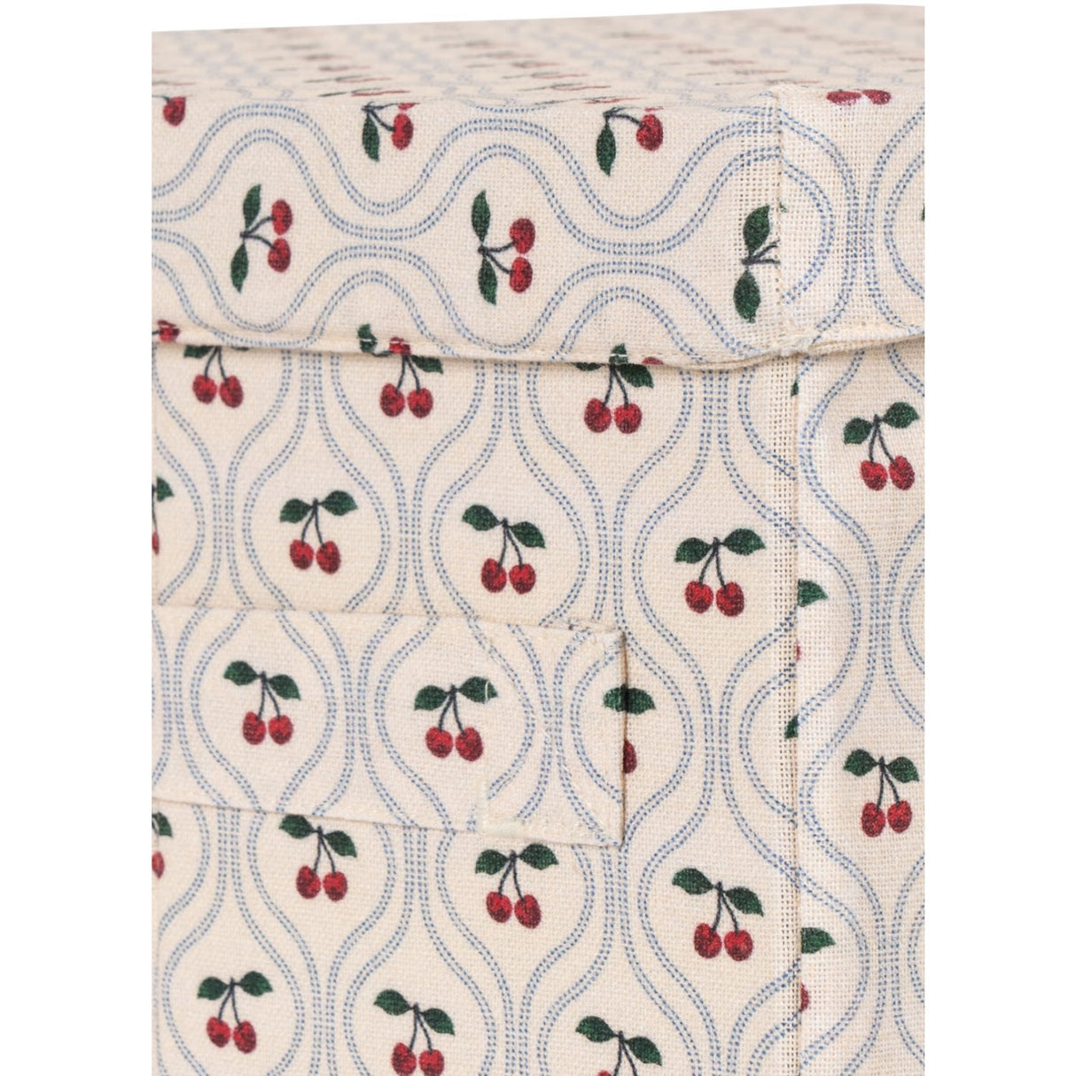 Konges Sløjd Cherry Motif Small Opbevaringskurv