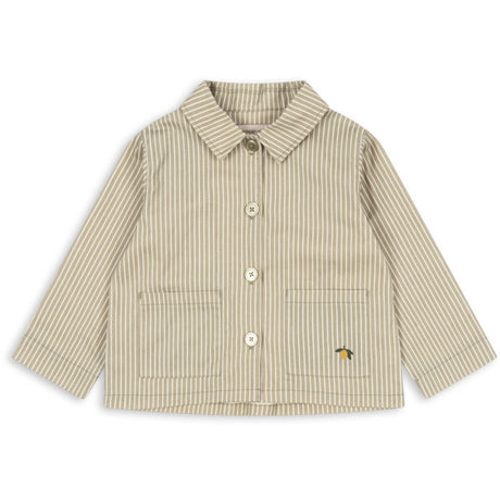 Konges Sløjd Tea Stripe Frankie Over Skjorte GOTS