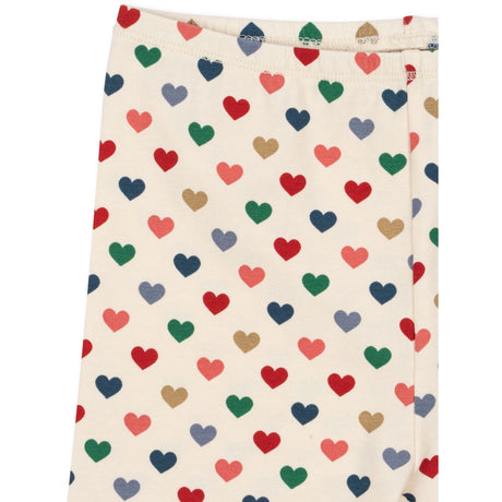 Konges Sløjd Coeur Coloré Basic Kort Leggings GOTS