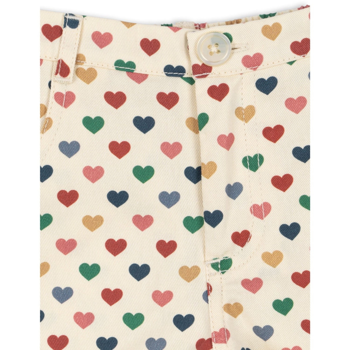 Konges Sløjd Coeur Coloré Frankie Mini Shorts GOTS