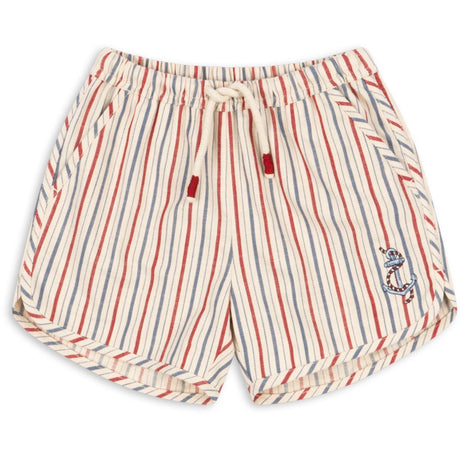 Konges Sløjd Antique Stripe Marlon Shorts GOTS