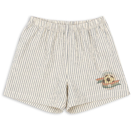 Konges Sløjd Stripe Bluie Elliot Shorts GOTS