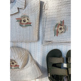 Konges Sløjd Stripe Bluie Elliot Shorts GOTS