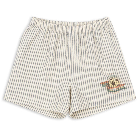 Konges Sløjd Stripe Bluie Elliot Shorts GOTS