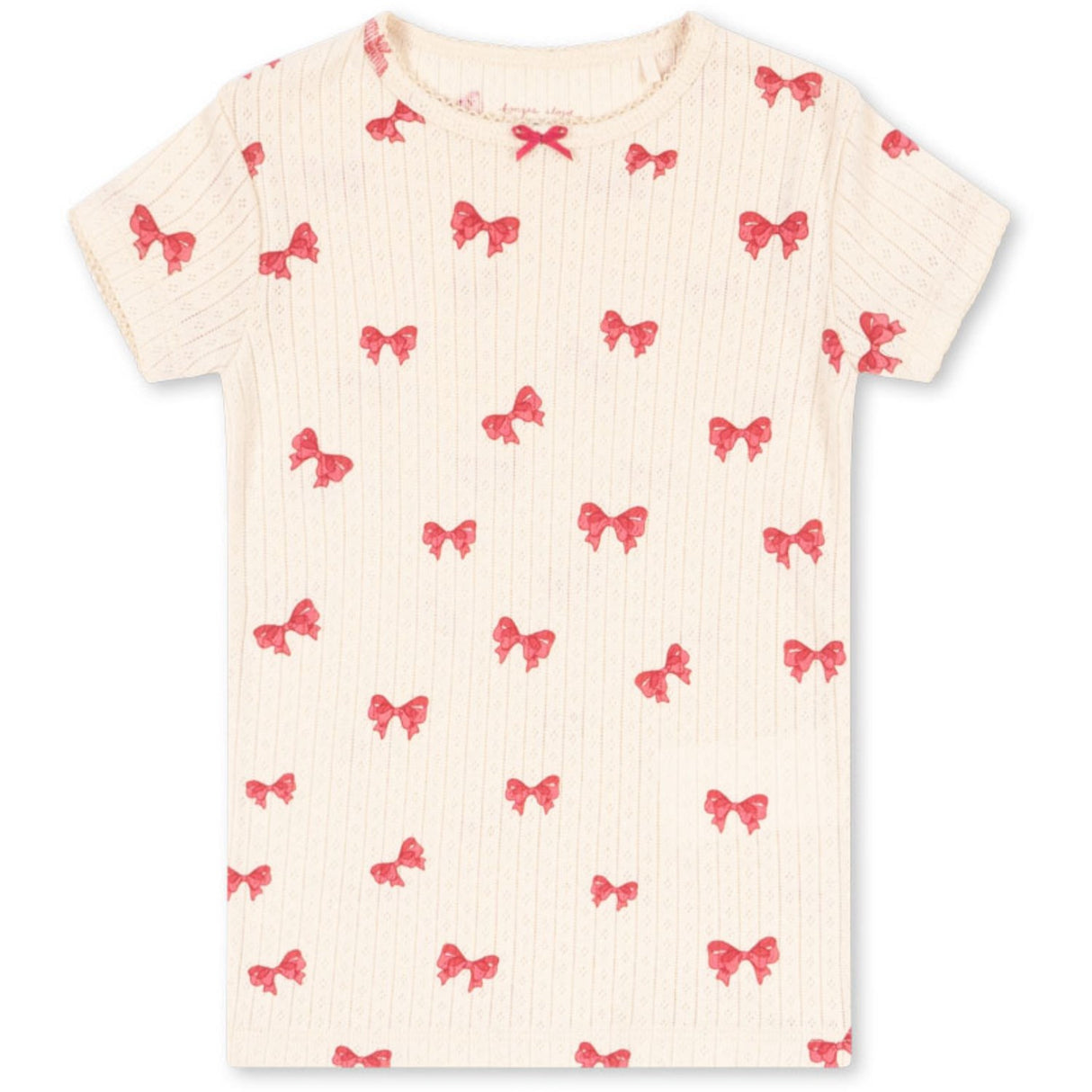 Konges Sløjd Rosia Sløjfe Minnie Tee GOTS