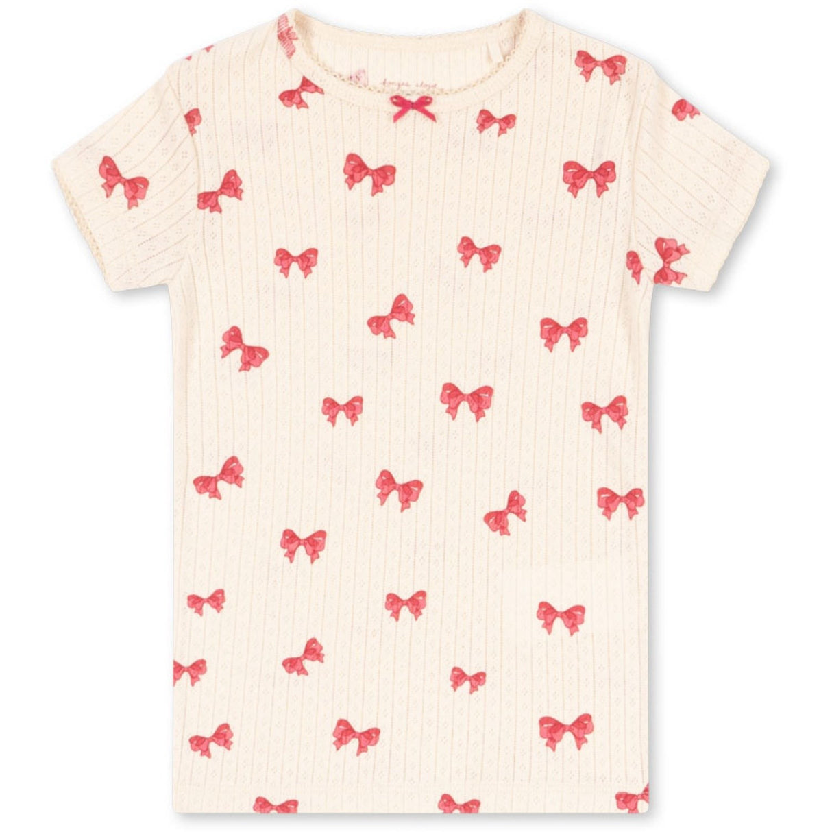 Konges Sløjd Rosia Sløjfe Minnie Tee GOTS