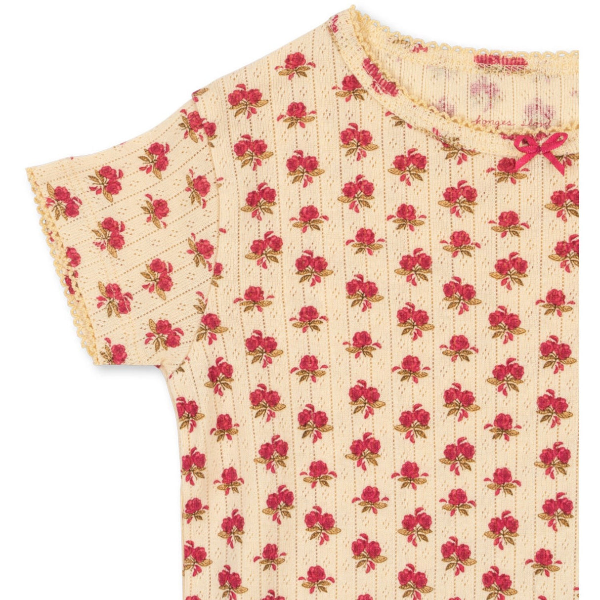 Konges Sløjd Rosie Sorbet Minnie Tee GOTS