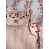 Konges Sløjd Cameo Rose Minnie Strop Body GOTS