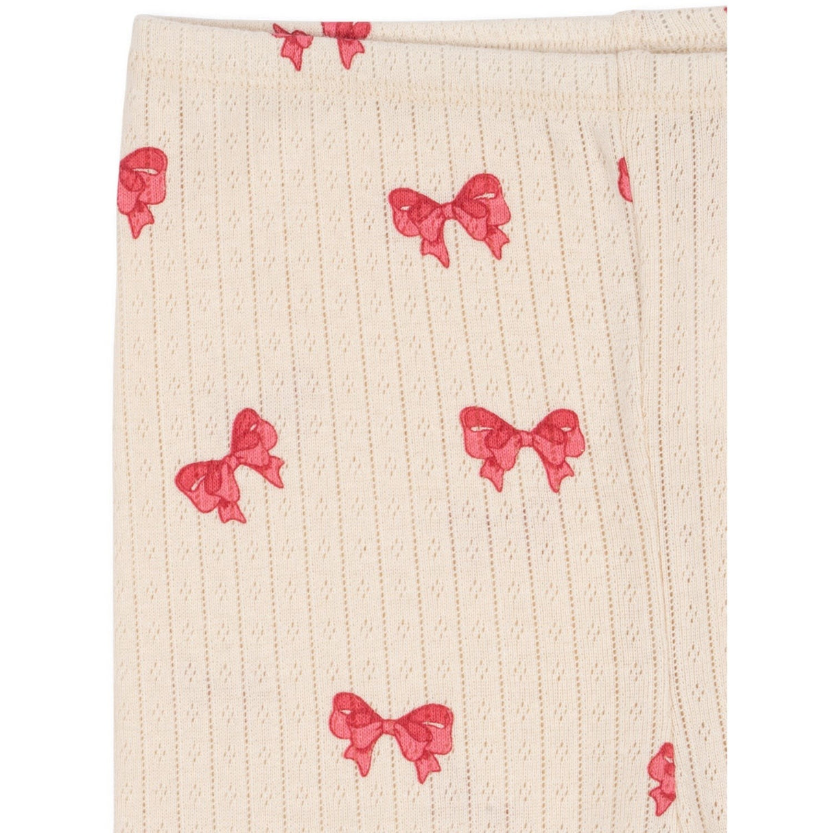 Konges Sløjd Rosia Sløjfe Minnie Kort Legging GOTS