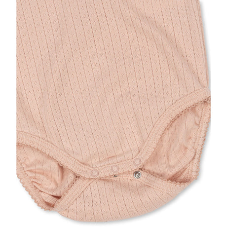 Konges Sløjd Cameo Rose Minnie Puff Sleeve Body GOTS