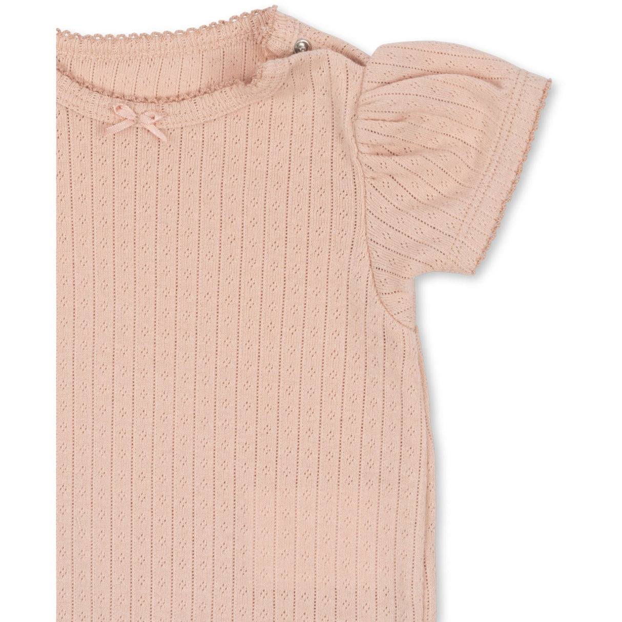 Konges Sløjd Cameo Rose Minnie Puff Sleeve Body GOTS
