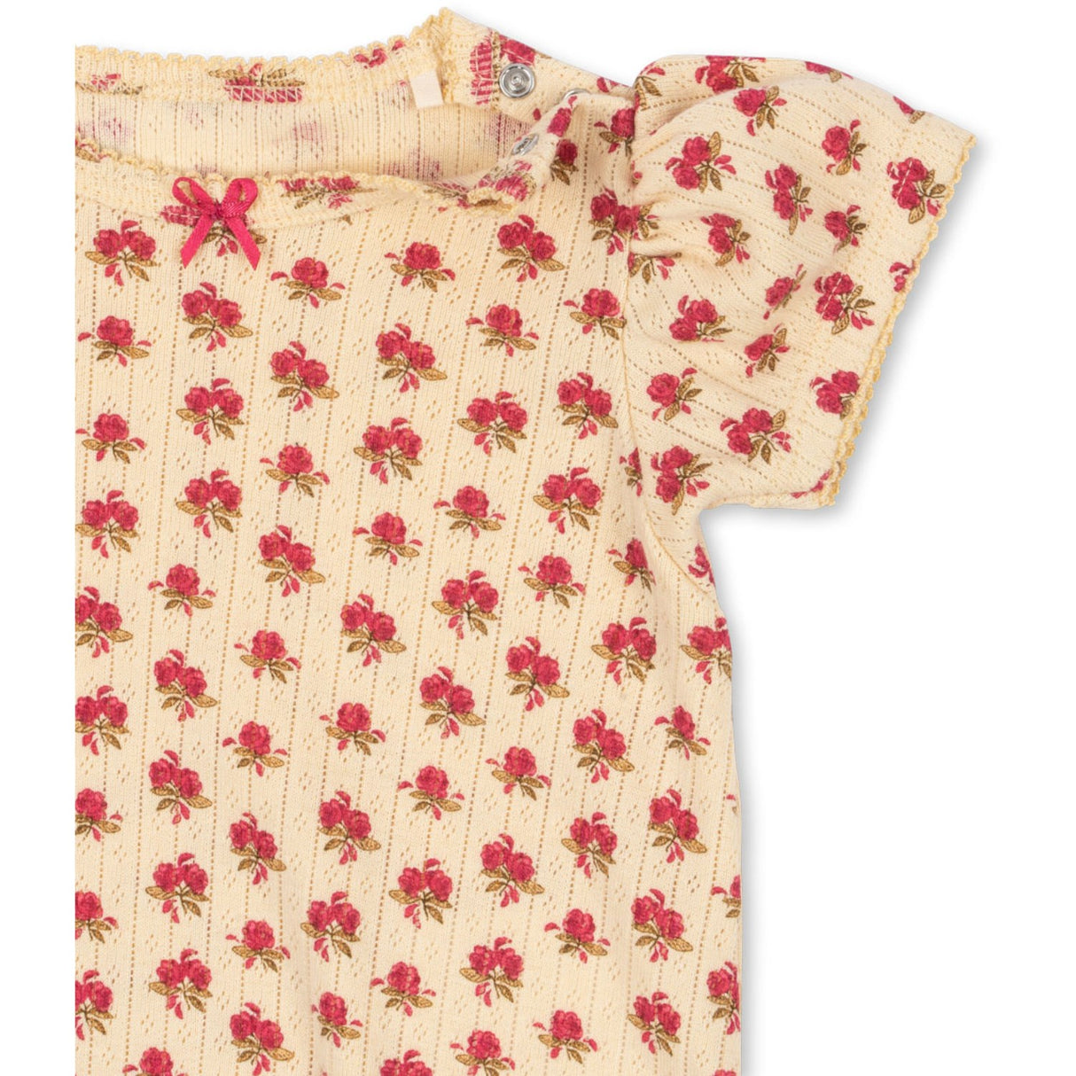 Konges Sløjd Rosie Sorbet Minnie Puff Sleeve Body GOTS