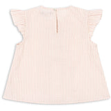 Konges Sløjd Peony Stripe Ellie Flæse Top GOTS