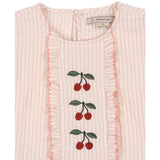 Konges Sløjd Peony Stripe Ellie Flæse Top GOTS