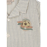 Konges Sløjd Stripe Bluie Elliot Ss Skjorte GOTS