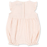 Konges Sløjd Peony Stripe Ellie Flæse Romper GOTS