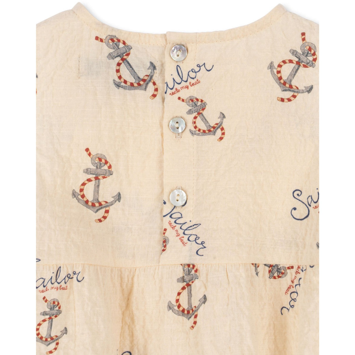 Konges Sløjd Rock My Boat Elliot Romper GOTS