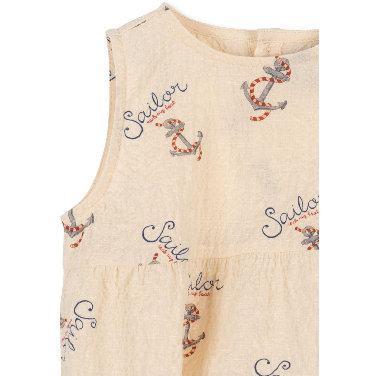 Konges Sløjd Rock My Boat Elliot Romper GOTS