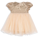 Konges Sløjd Gold Blush Starla Puff Sleeve Kjole