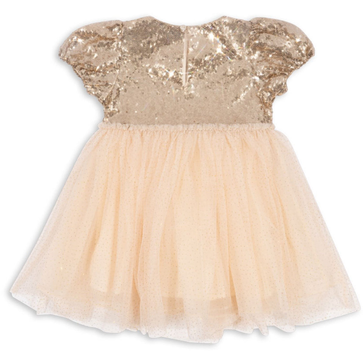 Konges Sløjd Gold Blush Starla Puff Sleeve Kjole