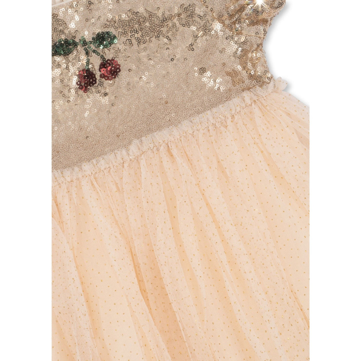 Konges Sløjd Gold Blush Starla Puff Sleeve Kjole