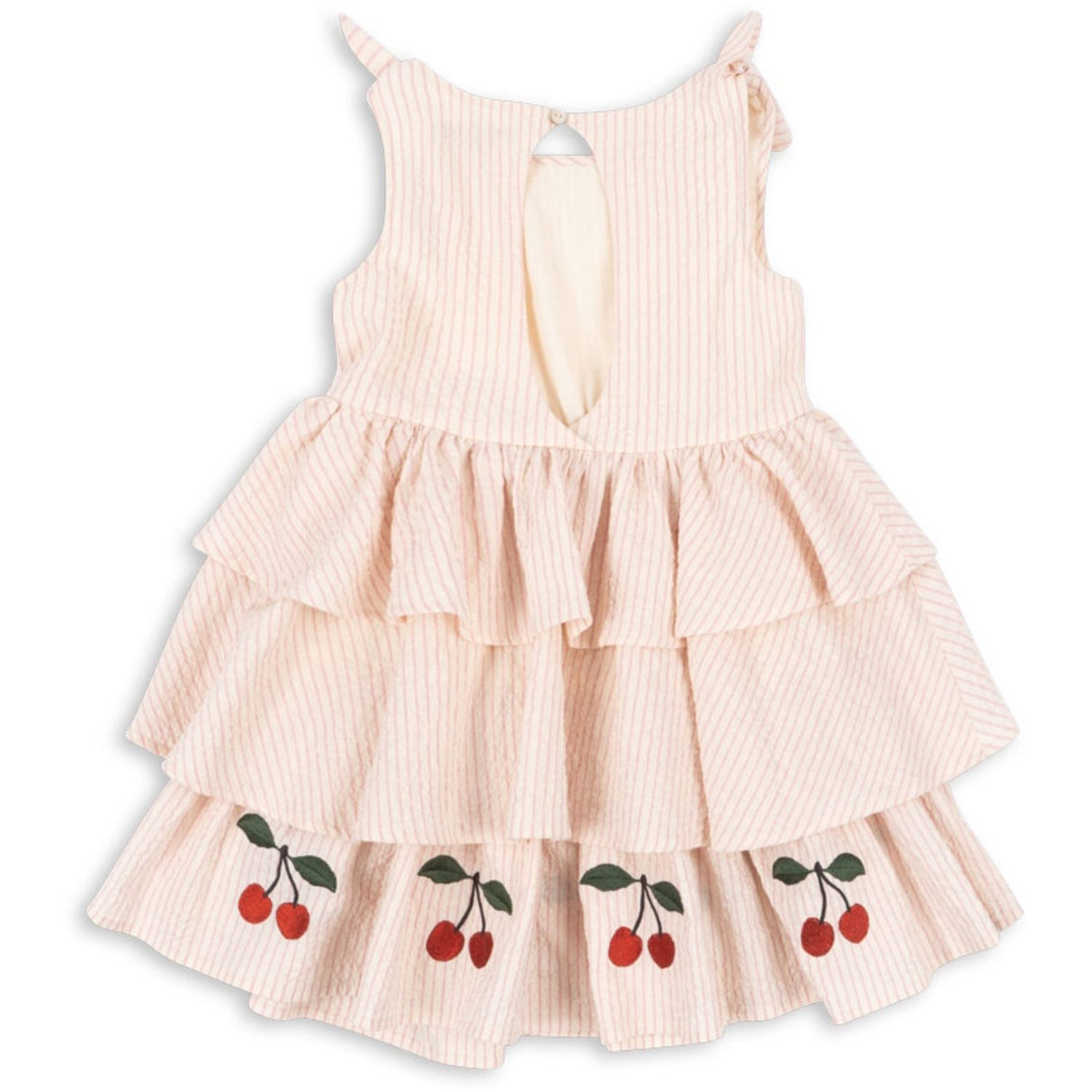 Konges Sløjd Peony Stripe Ellie Kjole GOTS
