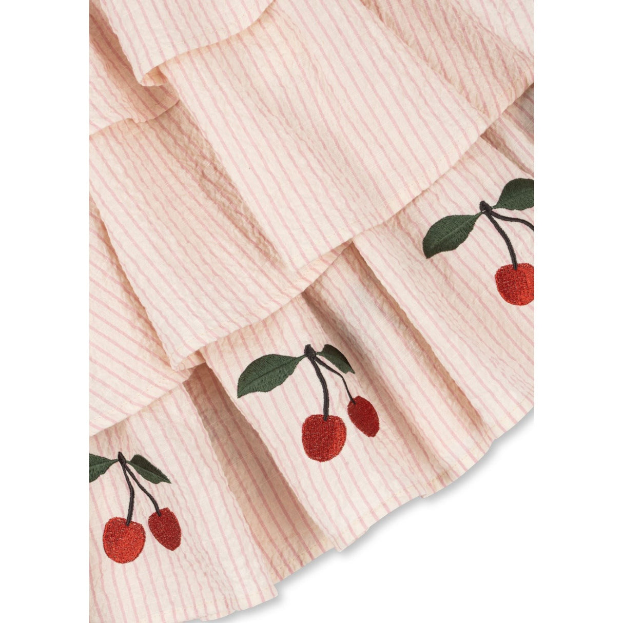 Konges Sløjd Peony Stripe Ellie Kjole GOTS