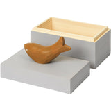 Ferm Living Mist Blue/Aged Gold Harbour Box Fish