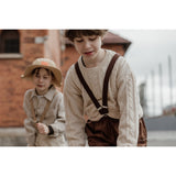 Silly Silas Chocolate Brown Kids' Braces