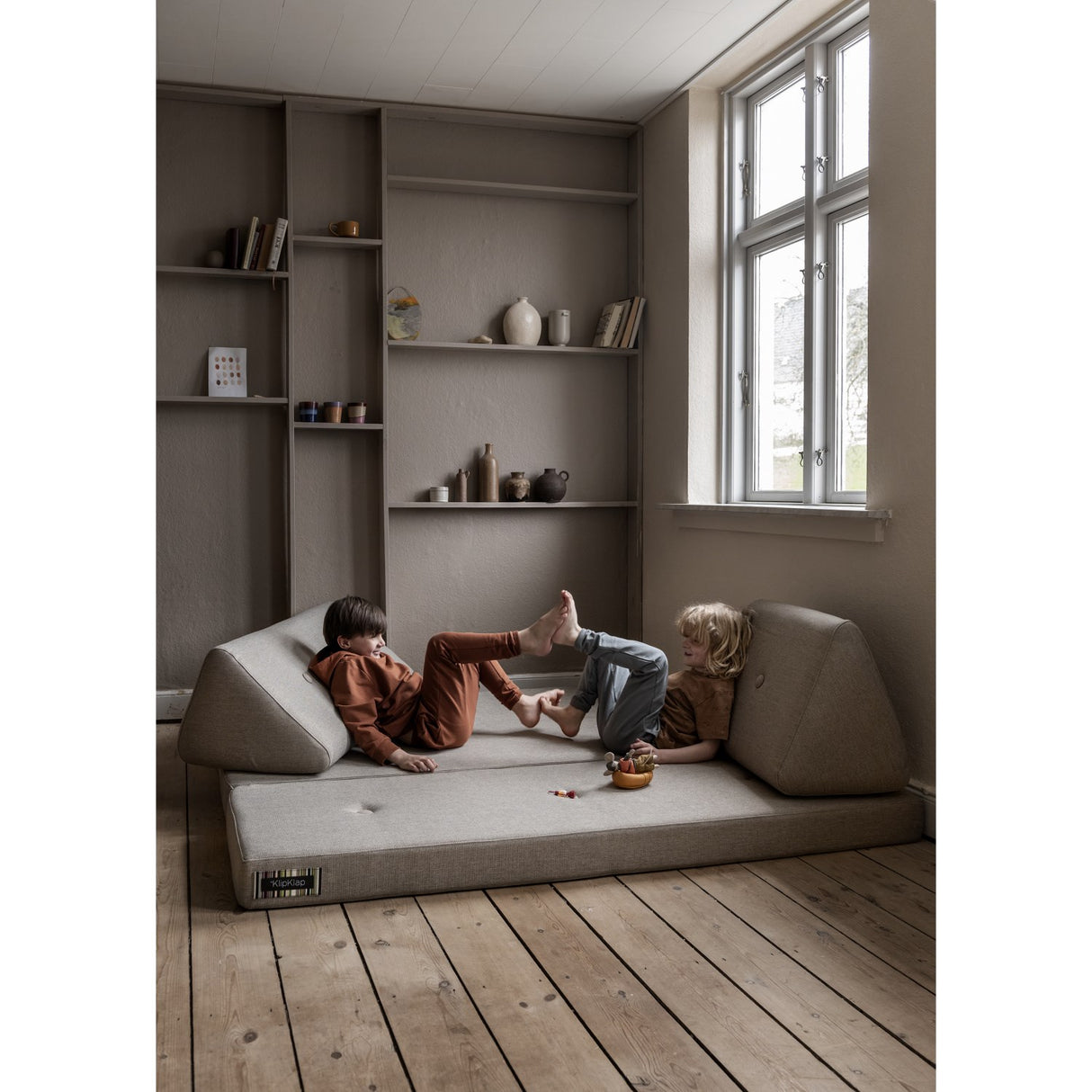 by KlipKlap Foldemadras Sand With Sand KK 3 Fold 180 Cm