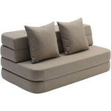 by KlipKlap 3 Fold Sofa Sand With Sand KK 120 Cm