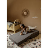 by KlipKlap Foldemadras Beige With Sand KK 3 Fold Single Brown With Sand KK 3 Fold Single