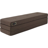 by KlipKlap Foldemadras Brown With Sand KK 3 Fold 180 Cm