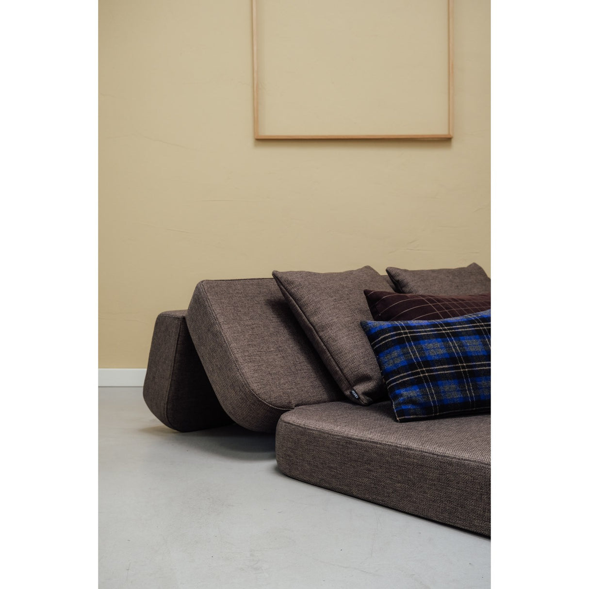 by KlipKlap by KlipKlap Beige With Sand KK 3 Fold Single Brown With Sand KK 3 Fold Sofa 120 Cm