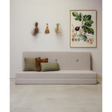 by KlipKlap Foldemadras Beige With Sand KK 3 Fold 180 Cm