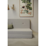 by KlipKlap Foldemadras Beige With Sand KK 3 Fold 180 Cm