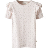 Lil'Atelier Peach Blush Nmfgago Kuo Ss Slim T-shirt Lil