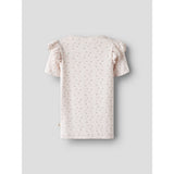 Lil'Atelier Peach Blush Nmfgago Kuo Ss Slim T-shirt Lil